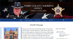 Desktop Screenshot of perrycountysheriff.org